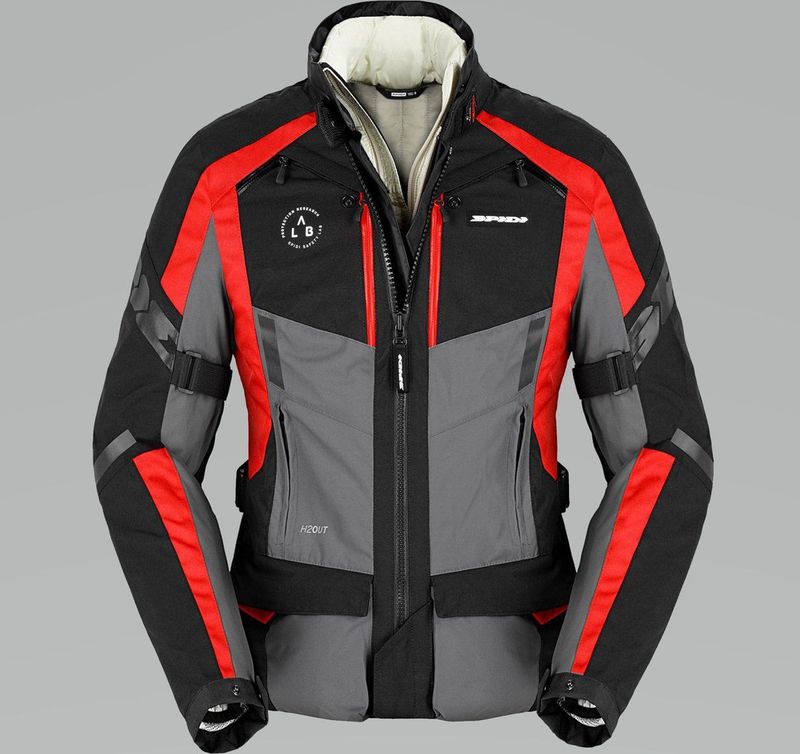 Spidi - 4 Season Evo Lady - Motorjas - Rood - Polyester