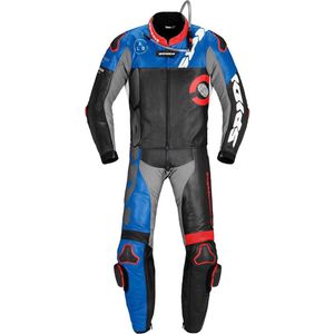 Spidi - Dp-Progressive Touring - Motorpak - Zwart Rood Blauw - 2-Delig