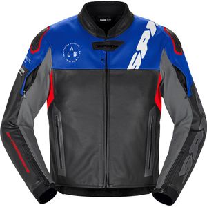 Spidi DP Progressive Motorfiets lederen jas