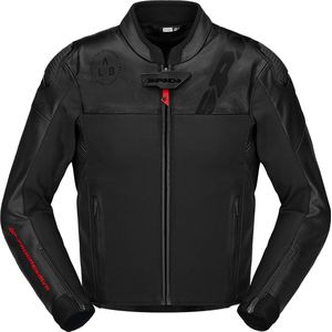 Spidi DP Progressive Hybrid Motorfiets lederen jas