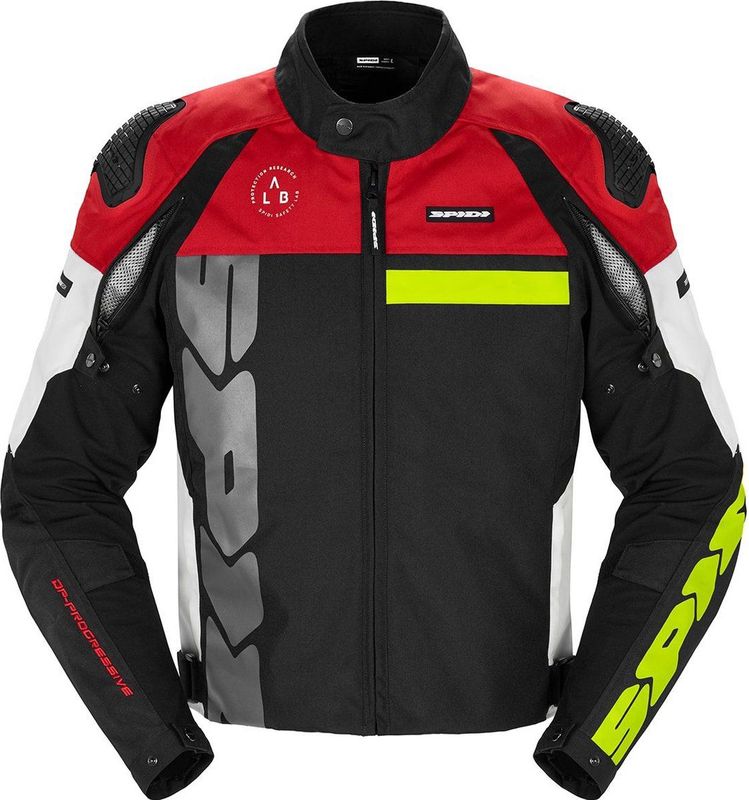 Spidi - Progressive Tex - Motorjas - Rood - Polyester