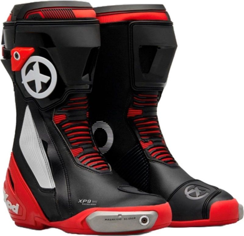 XPD - XP9-S Motorlaarzen - Zwart - Leer