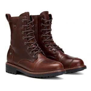 XPD - X-Nashville H2Out - Motorlaarzen - Zwart - Leer