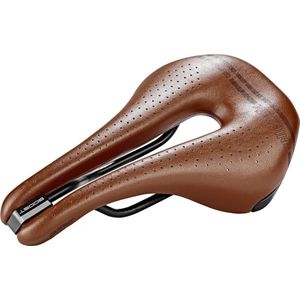 Selle Italia zadel Novus Boost Gravel Heritage Superflow staal bruin S3