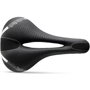 Zadel Selle Italia lady Gel Flow manganese S2 Zwart