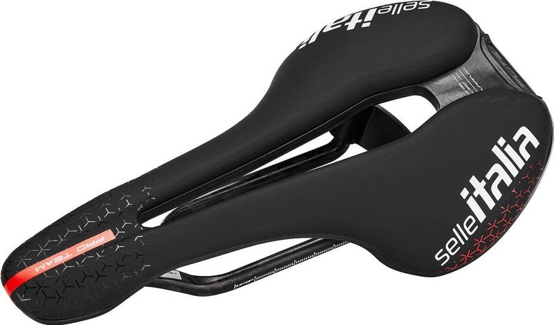 Selle Italia LEAD FLITE Boost PRO TEAM Kit Carbonio Superflow S3, Carbon Rail 7x9 mm + 10mm, Fibra-Tek, 165g, zwart (NEW)