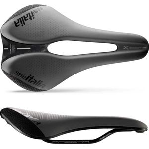 Selle italia zadel Selle Italia Boost EVO X-Cross TM Superflow Manganese L3 grijs