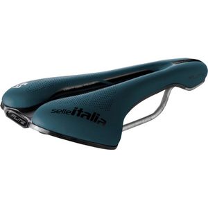 Selle Italia Flite Boost Gravel Superflow Ti 316 Zadel Blauw 135 mm