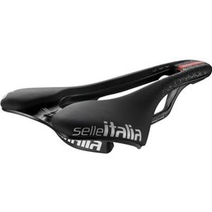 Selle Italia SLR Boost Pro Team 6.1 Kit Carbon Superflow Frame Carbon Fibra-Tek zwart maat S