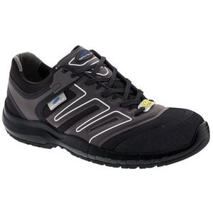 Over Blu Race Collection Indianapolis Low Ongevallenbescherming S3 SRC ESD Kleur: Zwart, Maten: 36-47, Zwart (Zwart), 46