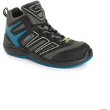 AboutBlu - Indianapolis Mid - Veiligheidsschoen - Zwart - S3 - Slipvast - Waterproof