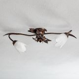 ONLI - Sonia - Plafondlamp - Brons - Ijzer en Glas - Dimbaar