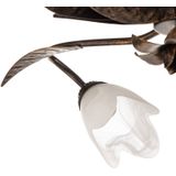 ONLI - Sonia - Plafondlamp - Brons - Ijzer en Glas - Dimbaar