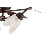 ONLI - Sonia - Plafondlamp - Brons - Ijzer en Glas - Dimbaar