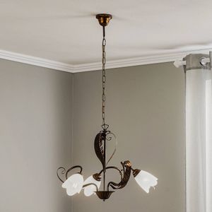 ONLI Hanglamp Sonia 3-lamps, brons