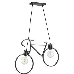Onli Bike hanglamp voor fiets, zwart, 67 x 44 cm
