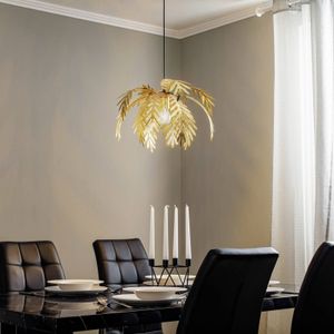ONLI Hanglamp Dubai, palm decor, Ø 50cm, goud