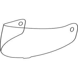 Nolan - Nfs 04 Sr&nfr Vervangingsvizier - Helder - Polycarbonaat