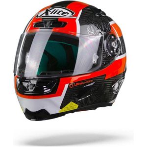 X-Lite X-803 Ultra Carbon 53 Petrucci Carbon Zwart Rood Wit