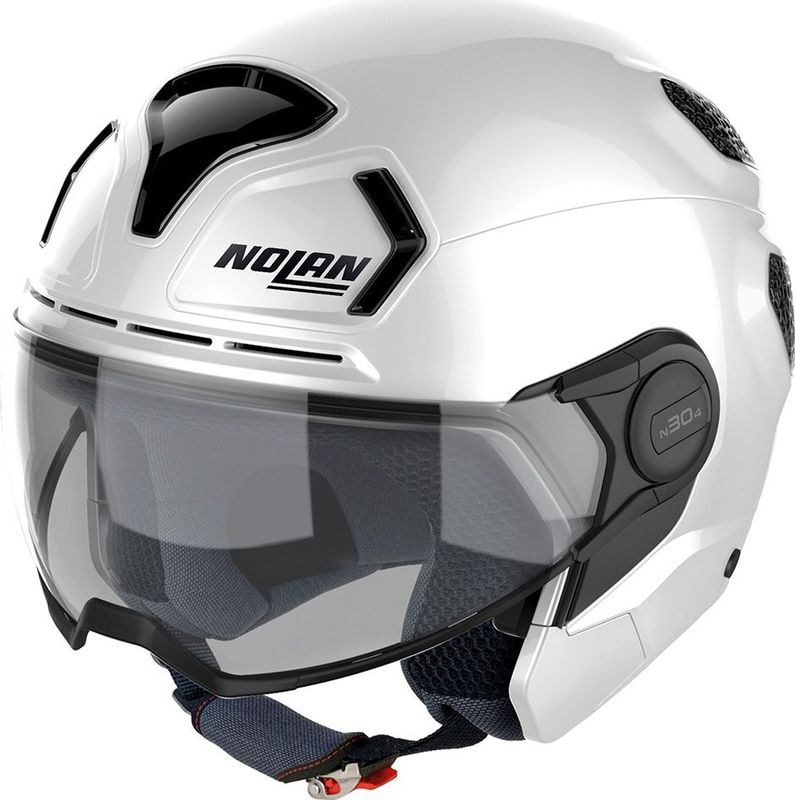 Nolan - N30-4 T - Open Helm - Zilver