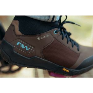northwave multicross mid gtx mtb schoenen zwart bruin