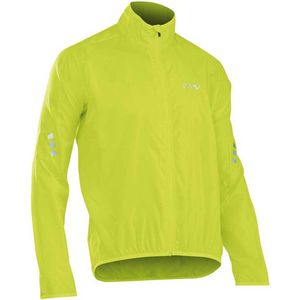 Northwave - Vortex 2 - Lange Mouwen Jas - Fluo Geel - Waterafstotend