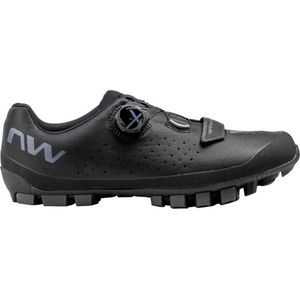 Northwave - Hammer Plus 2 - MTB/Gravel Schoenen - Zwart - Rubberen Zool