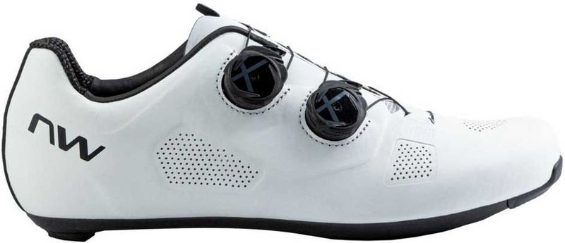 Northwave - Revolution Wide - Fietsschoenen - Wit - Morph Carbon Composiet Zool