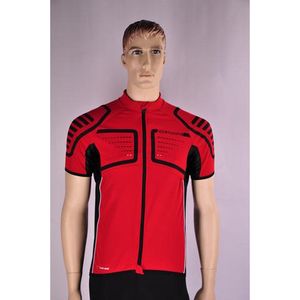 Sportshirt - Rood - Heren - Ruimer Pasvorm