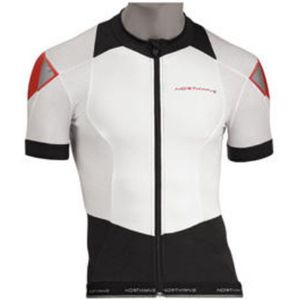 Northwave - Evolution Jersey - Fietsshirt - Wit - Korte Mouwen - Heren