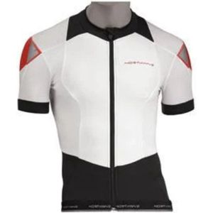 Northwave - Evolution Jersey - Fietsshirt - Wit - Korte Mouwen - Heren