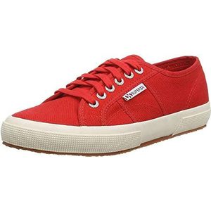 Superga, Schoenen, Heren, Rood, 42 EU, Klassieke Rode Canvas Sneakers Unisex