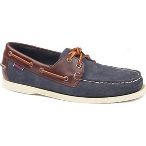 Sebago Schoenen Docksides Portland Navy Bruin