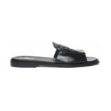 Sebago - Dan Slide - Slipper - Zwart - Leer