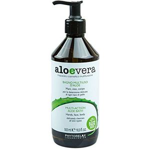 Phytorelax Laboratories Aloe Vera vloeibare universele zeep voor Lichaam en Gezicht 500 ml