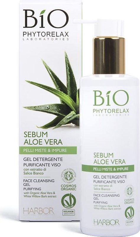 Phytorelax Laboratories - Bio Sebum Reinigingsgel - 200 ml - Aloe Vera