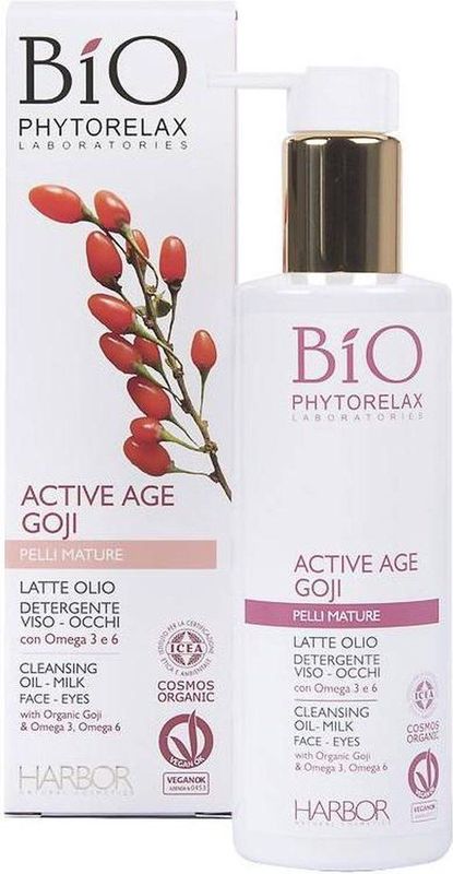 Phytorelax Laboratories - Bio Active Age Goji - Reinigingsmelk - 200 ml