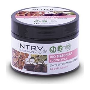 Shampoo per capelli Harbor Intra – maschera bio lucentezza semi di lino e jojoba 250 ml