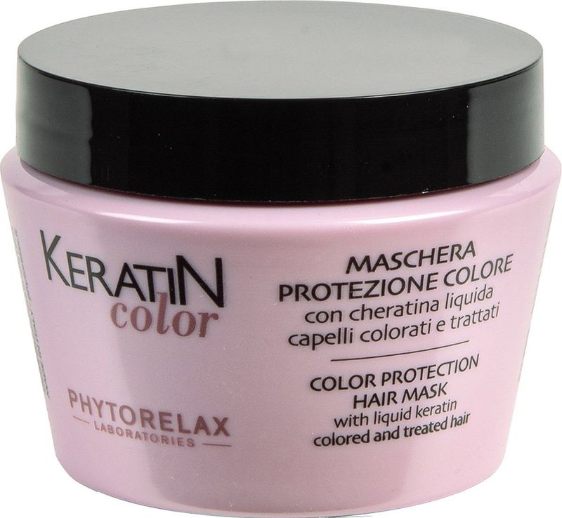 Phytorelax - Keratine Color Protection - Haarmasker Gekleurd Haar - 250ml