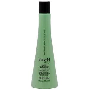 Phytorelax Laboratories Keratin Curly Shampoo voor Krullend en Golvend Haar tegen Kroes Haar 250 ml