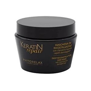 Phytorelax Keratin Repair - Professioneel Haarmasker - voor Beschadigd Haar - 250ml
