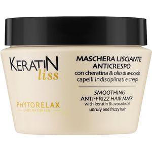 Phytorelax - Keratin Liss Haarmasker - Anti-Frizz - Keratine & Avocado-olie - 250ml
