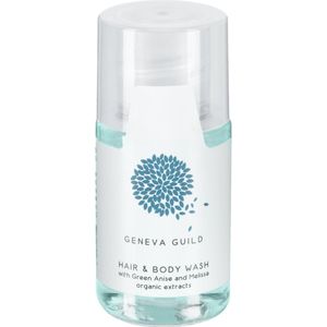 V-Touch Hotel shampoo en douchegel Geneva Guild; 20 ml; blauw; 400 stuk / verpakking