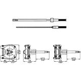 Ultraflex Stuurkabel M66  3.70 meter