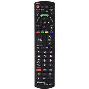 Bravo - TC-Original-5 - Afstandsbediening - Zwart - Voor Panasonic TV