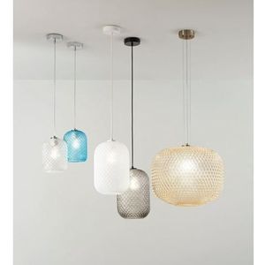 ECO-Light Ashford I-ASHFORD-S15 BLU Hanglamp E27 Blauw