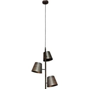 Eco-Light Hanglamp Colt, 3-lamps, roestvrijstaal