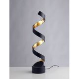 ECO-Light LED-HELIX-L4 NER LED-HELIX-L4 NER LED-tafellamp LED 12 W Goud, Zwart