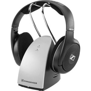 Sennheiser RS-120II (Geen ruisonderdrukking, 20 h, Draadloze), Koptelefoon, Zwart, Zilver