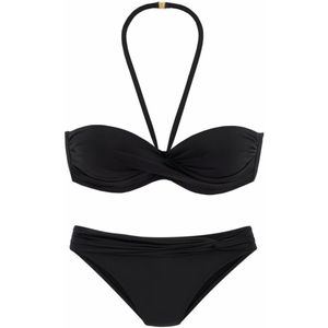 Bikini - Glanzend - 89% Polyamide, 11% Elastan - Gewatteerde Cups